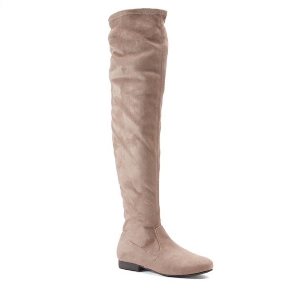Lauren Conrad Over the Knee boots, size 7.5
